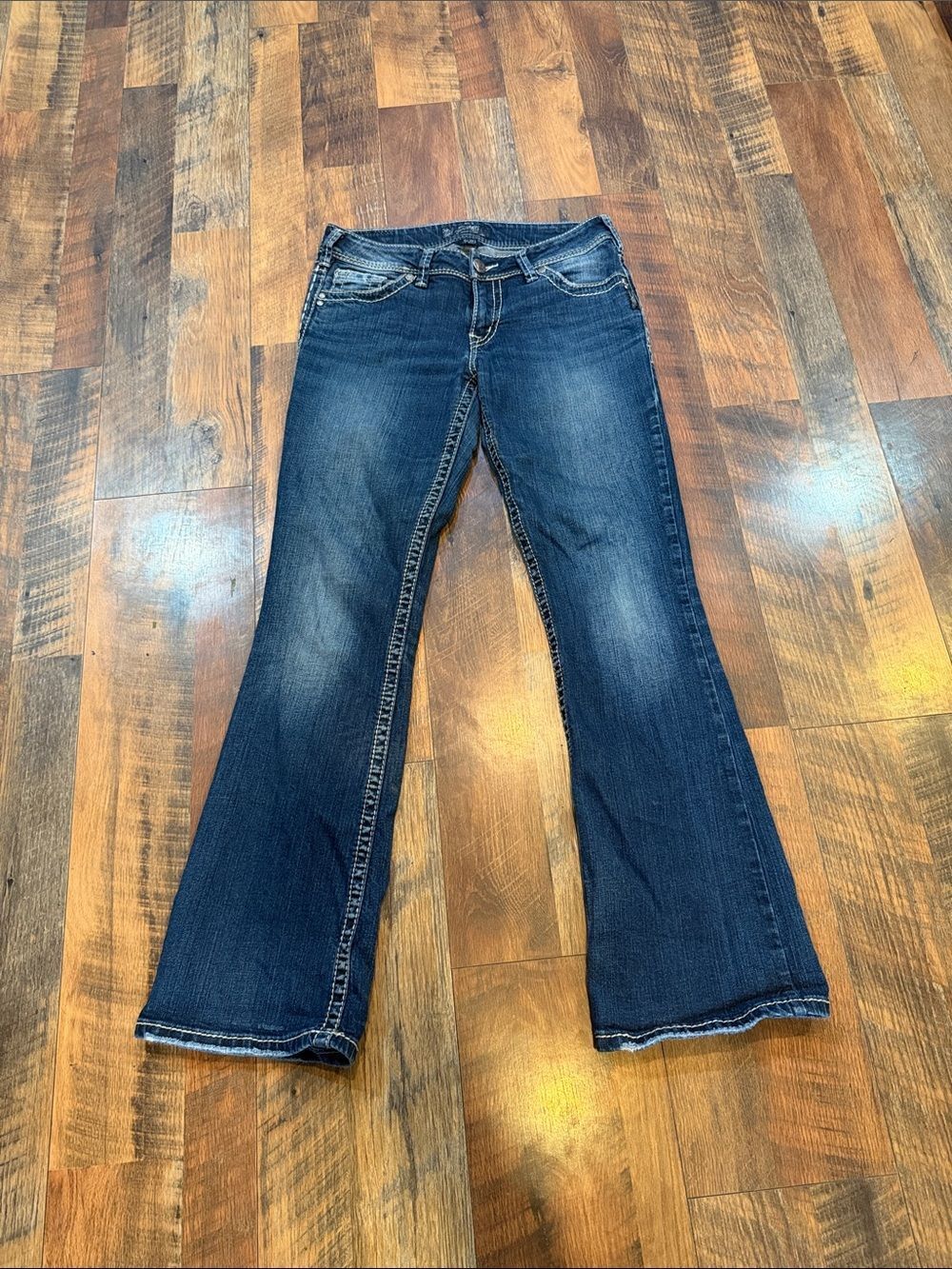 Silver Jeans Dark Blue Flare Jeans 29 (3180)